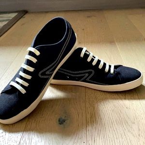 rag & bone black canvas sneakers